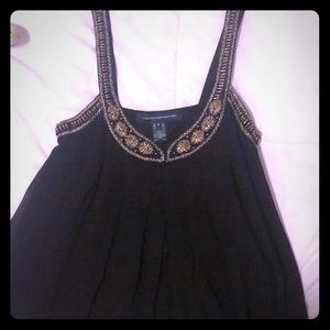 French Connection beaded tank